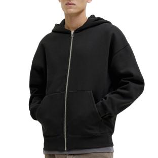 Sweat Zippé Noir Homme Jack & Jones Edge vue 0