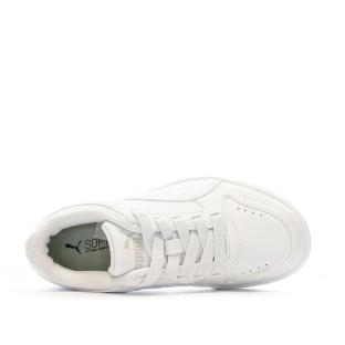 Baskets Blanches Garçon Puma Reb Joy vue 4