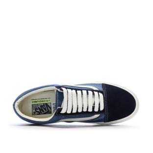 Baskets Bleu/Marine Homme Vans Old Skool Marshmallow vue 4