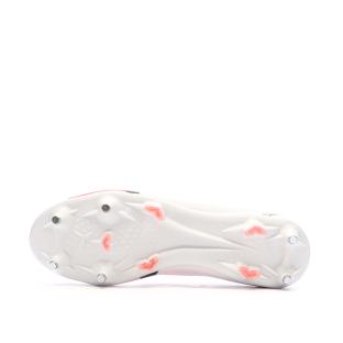 Chaussures de Foot Blanc/Rouge Homme Puma Ultra Play MxSG vue 5