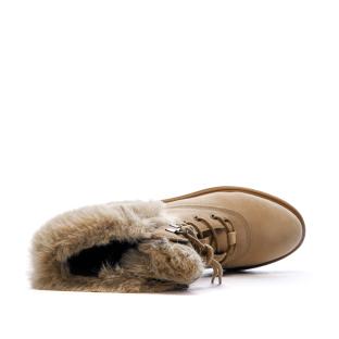 Bottines Marrons Femme Geox Iridea T vue 3