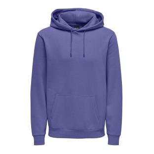 Sweat à Capuche Violet Homme Only & Sons Ceres pas cher