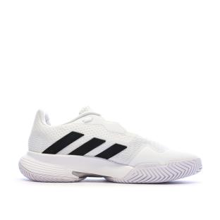 Chaussures de Tennis Blanches Homme Adidas Courtjam Control M vue 2