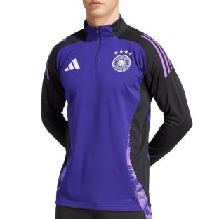 Allemagne Sweat 1/4 zip Violet Homme Adidas Tiro 24 pas cher