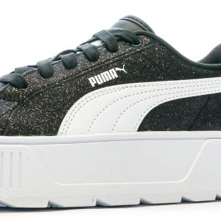 Baskets Noir/Paillettes Femme Puma Karmen Glitz vue 7