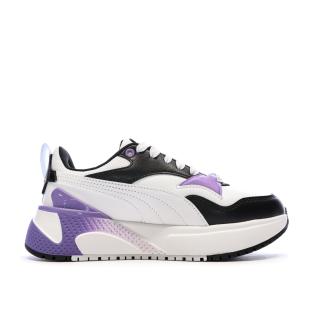 Basket Blanche/Violette Femme Puma R78 Disrupt vue 2