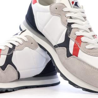Baskets Gris/Blanc Homme Pepe Jeans Brit Road vue 7