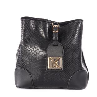 Sac à bandoulière Noir Femme Manoukian LILOI pas cher