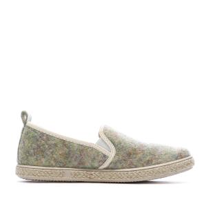 Espadrilles Vertes/Grises Fille Pare Gabia Andu vue 0