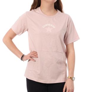 T-Shirt Mauve Femme Converse Chuck Tee vue 0