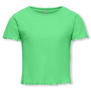 T-shirt Vert Fille Only Kids Ognella pas cher