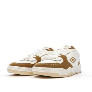 Baskets Blanches/Beiges/Camel Homme Umbro Tywen vue 6