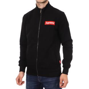 Veste Zippée Noire Homme Supreme Grip Susy pas cher
