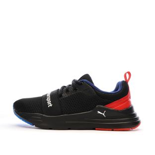Baskets Noires Garçon Puma Wired pas cher
