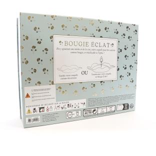 Set Coupelle Feuille et Cire Perle Magnolia vue 2