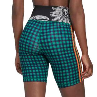 Short Vert/Noir Homme Adidas Farm vue 2
