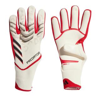 Adidas Predator Gl Pro White/Red Goalkeeper Gloves Photo of the Espace des Marques %store% store - view of %key%