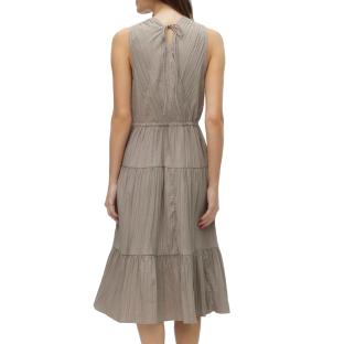 Robe Marron Femme Vero Moda Calf vue 2