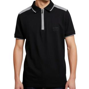 Polo Noir Homme Lee Cooper GLC2046 vue 0