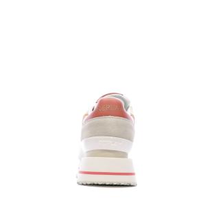 Baskets Blanche/Rose Femme Replay Lucille Penny vue 3