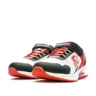 Baskets Blanches/Rouges/Noires Garçon Starter Hornets vue 6