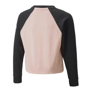 Sweat Rose/Noir Fille Puma Mdrn Spt vue 2