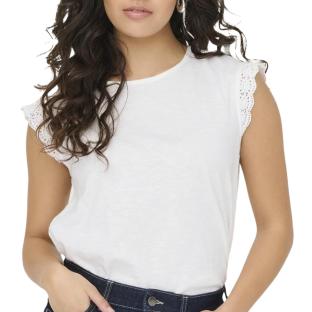 T-Shirt Blanc Femme JDY Salva vue 0