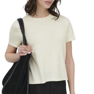 T-Shirt Blanc Femme JDY Bodil vue 0
