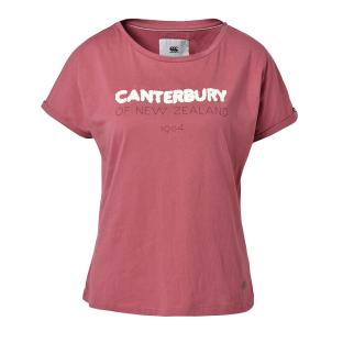 T-shirt Rose Femme Canterbury Heritage pas cher