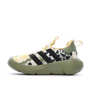 Baskets Kaki/Noires Garçon Adidas Monofit vue 0