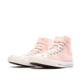 Baskets Rose Pale Fille Converse Chuck Taylor All Star vue 6