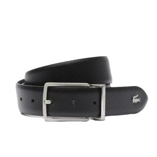 Ceinture Noir Cuir Homme Lacoste 35 Reversible vue 0