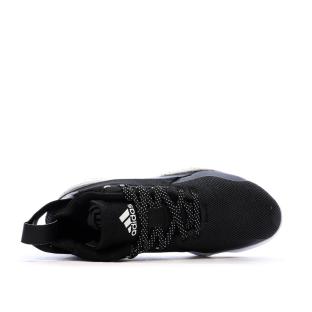 Chaussures de basketball Noires Homme Adidas Rose vue 0