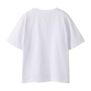 T-Shirt Blanc Fille Name it Flanica vue 2