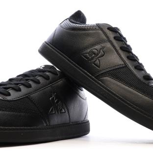 Baskets Noires Homme Le Coq Sportif Derby vue 7