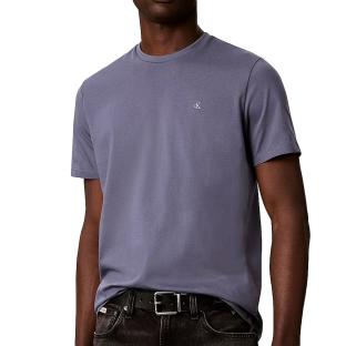 T-Shirt Gris Bleuté Homme Calvin Klein Jeans Classic Monogram vue 0