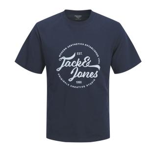 T-Shirt Marine Homme Jack & Jones Jordean vue 0