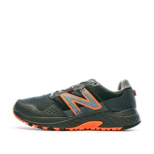 Chaussures de trail Gris/Noir/Orange Homme New Balance MT4 pas cher