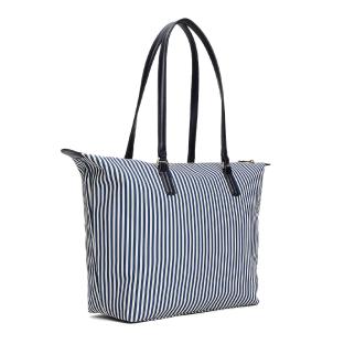 Sac à Cabas Rayure Blanc/Marine Femme Tommy Hilfiger Poppy Summer Tote vue 2