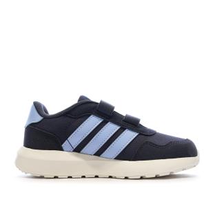 Baskets Marines/Bleu Garçon Adidas Run 60s vue 2