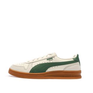 Baskets Beige/Vert Homme Puma Indoor pas cher