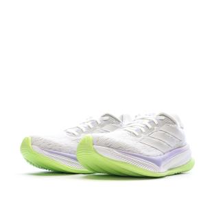 Chaussures de running Blanches/Jaunes Femme Adidas Supernova vue 0
