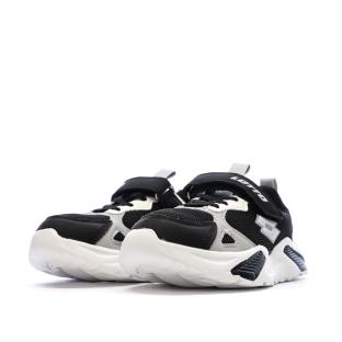 Baskets Noires/Blanches Garçon Lotto Bologna vue 0
