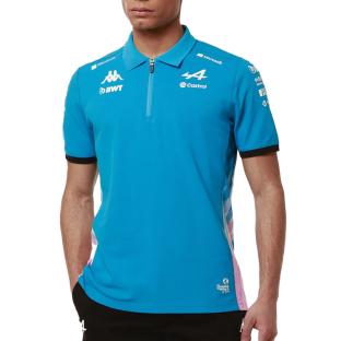 Polo Turquoise Homme Kappa Adrem pas cher