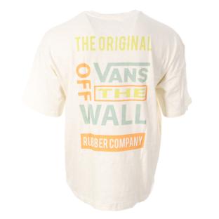 T-Shirt Blanc Homme Vans Logos vue 2