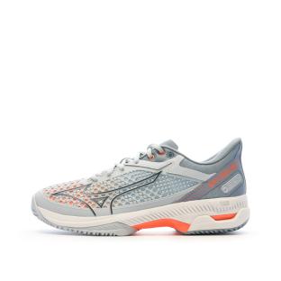 Chaussures de tennis Grise Femme Mizuno Wave Exceed pas cher