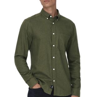 Chemise Kaki Homme Only & Sons Gudmund pas cher
