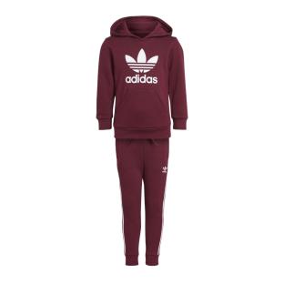 Survêtement Bordeaux Garçon Adidas Hoodie pas cher
