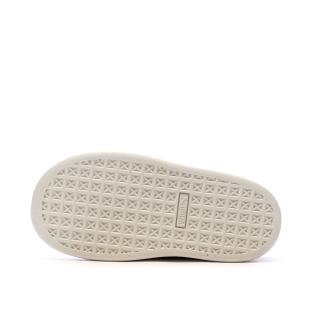 Baskets Rouge Garçon Puma Suede One Piece vue 5