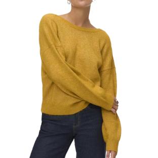Pull Jaune Femme Vero Moda Mellie pas cher